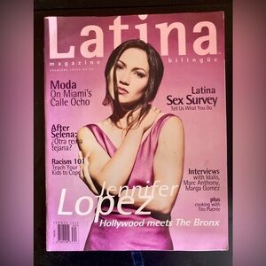 LATINA Magazine First Premiere Issue Vintage Jennifer López June 1996 Bilingual
